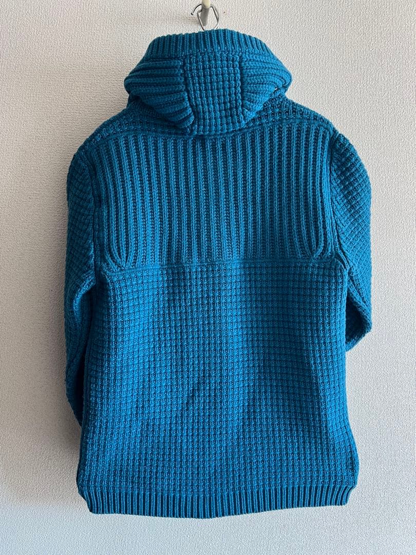 Bark ダッフルコート M 青