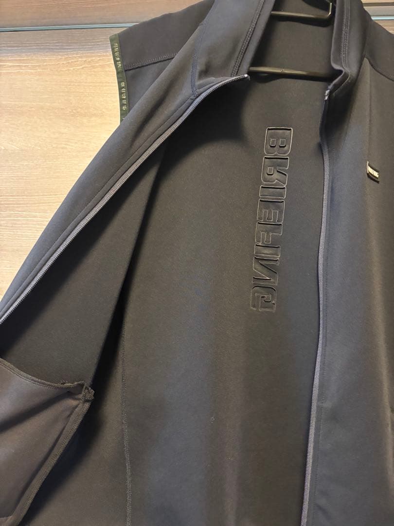 美品 21年モデルBRIEFING ジャケット ベスト ネイビー ゴルフ 3D