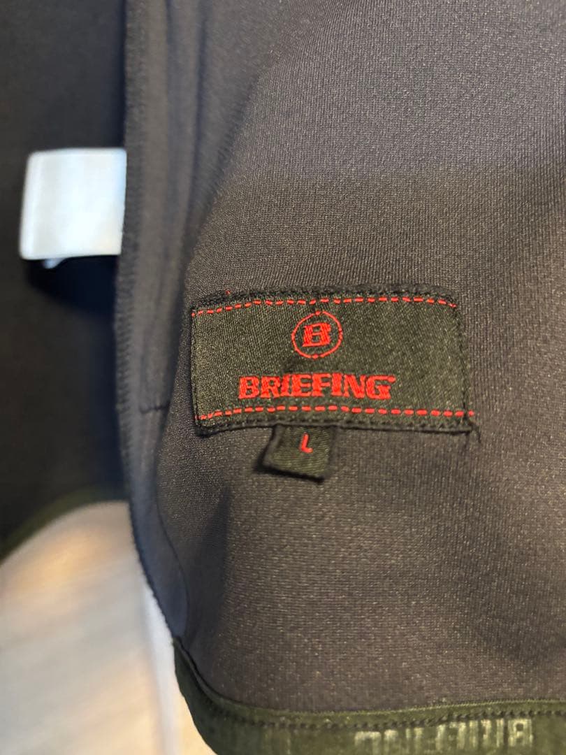 美品 21年モデルBRIEFING ジャケット ベスト ネイビー ゴルフ 3D