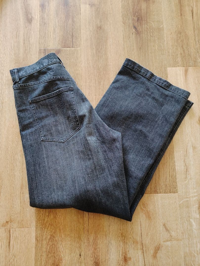 23区DENIM ストレッチ ワイドパンツ PR23CA0221 グレー S
