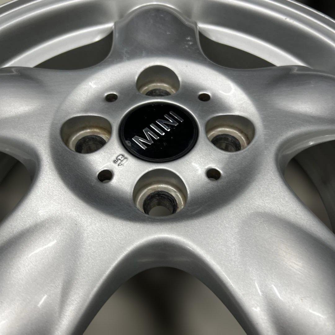 中古アルミ15x5.5 PCD100 MINI純正4本セット