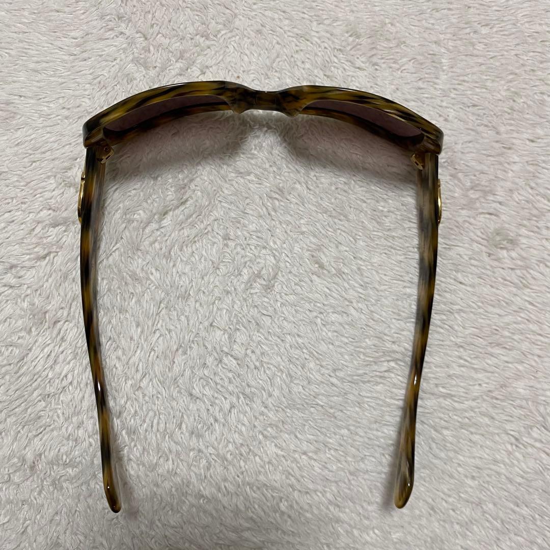 極美品　Cartier カルティエ　サングラス　度なし　Cデコール　スクエア