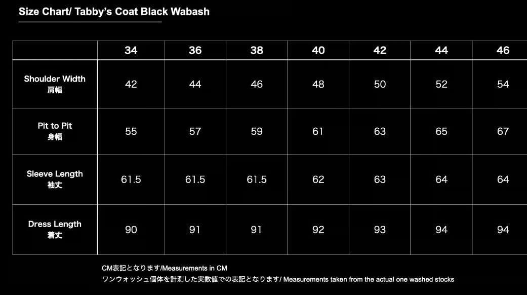 ジャケット・アウター TCB Jeans Tabby's Coat Black Wabash