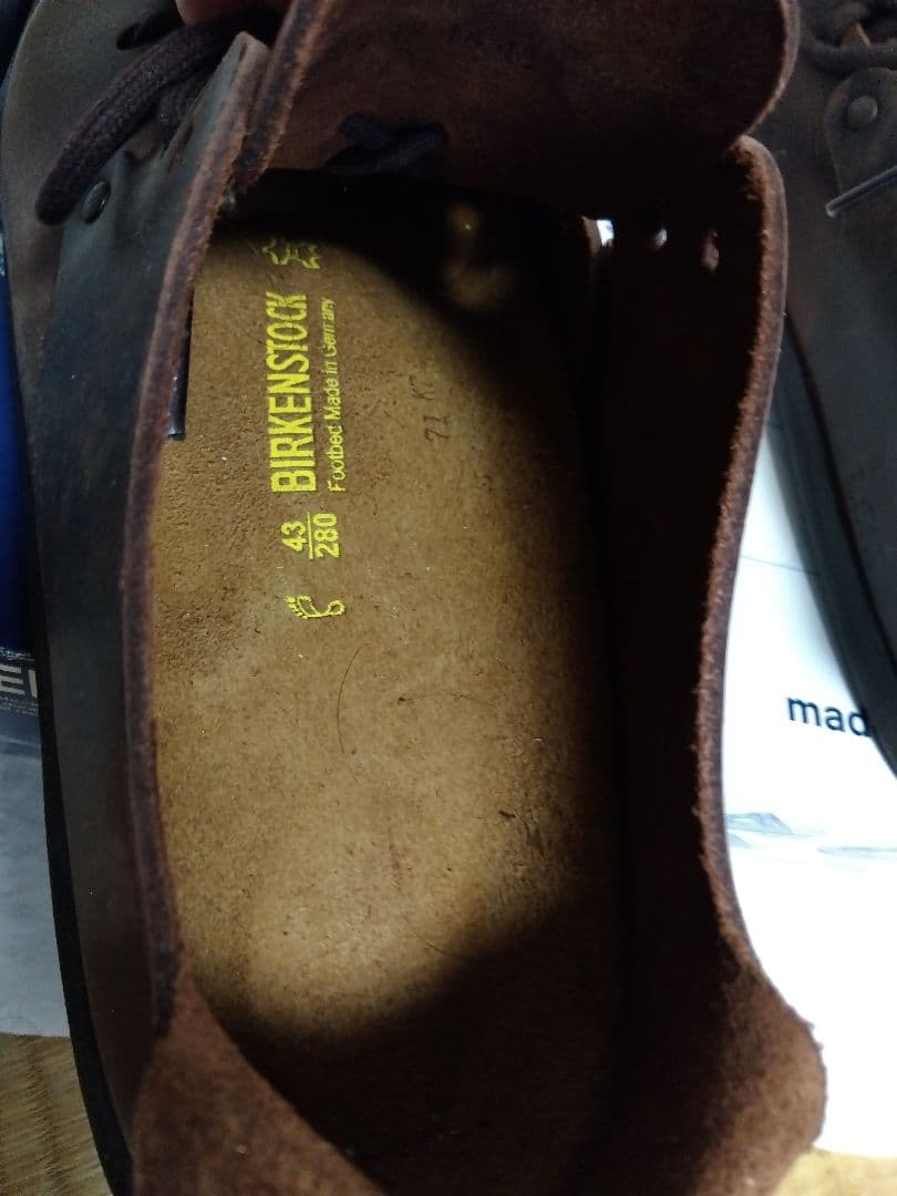 【未使用】 BIRKENSTOCK 43 モンタナ オイルド レザー 28