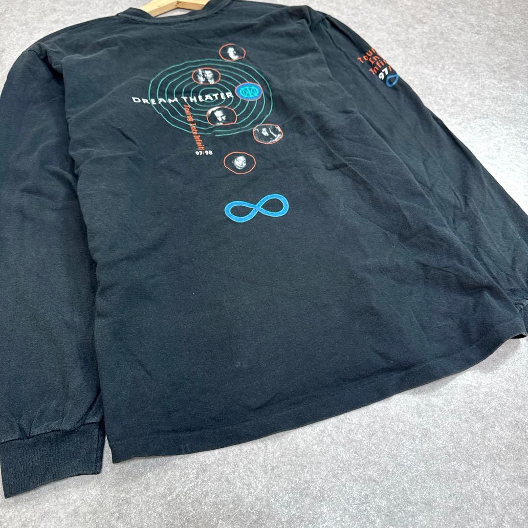 希少 DREAM THEATER ヴィンテージ バンドロングTシャツ 当時物 L