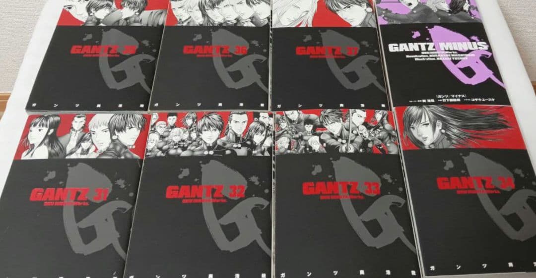 GANTZ 完結全巻セット 　マイナス　エクサ　マニュアル　関連本10冊