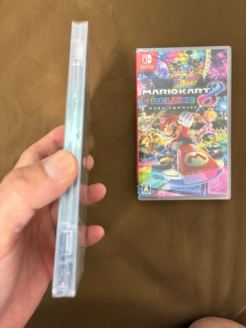 【新品未開封シュリンク付き　Switchソフト マリオ２本セット