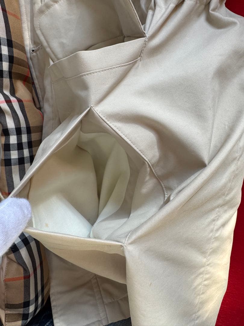 Burberry's メンズモッズコート ダウンライナー付 ノバチェック XL