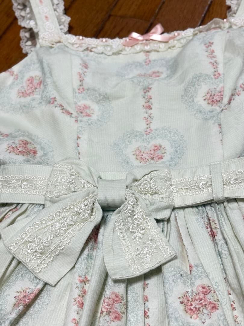 Innocent World Heart Rose シャーリングJSK