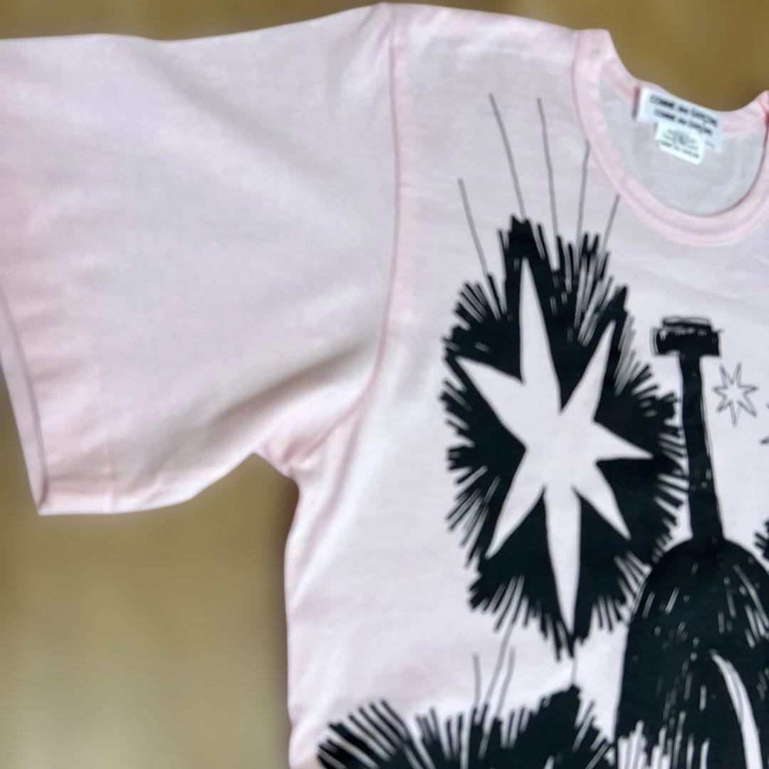 COMME des GARÇONS アートプリント Tシャツ 半袖