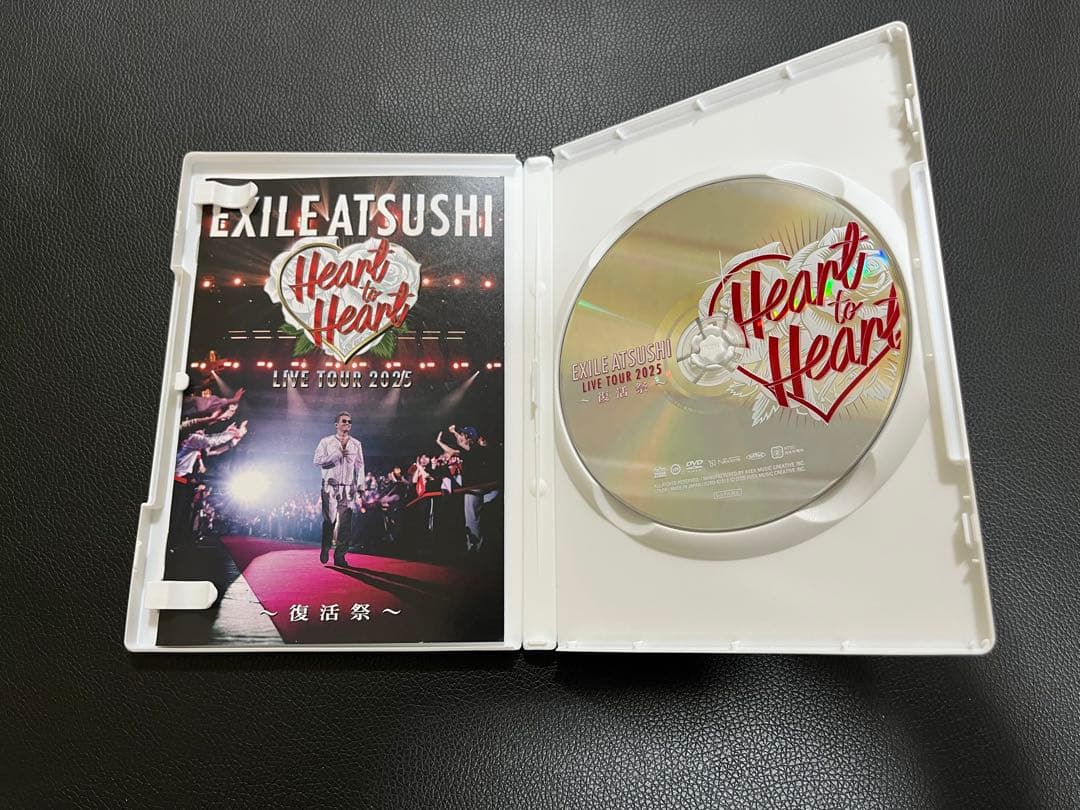 【DVD】 EXILE ATSUSHI LIVE Heart to Heart