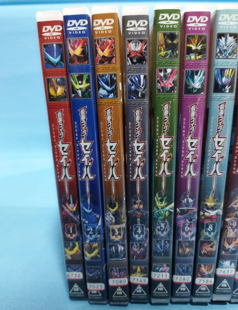 仮面ライダーセイバーレンタルアップDVD 11 点+関連3本　合計14本セット