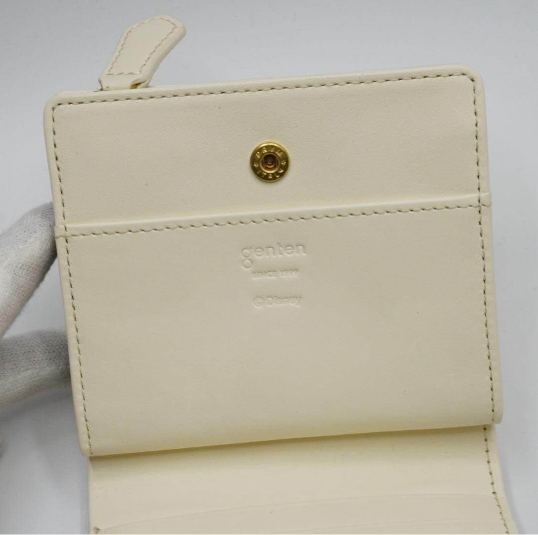 レア 極美品 genten ディズニー 二つ折り財布 ゲンテン ミッキー