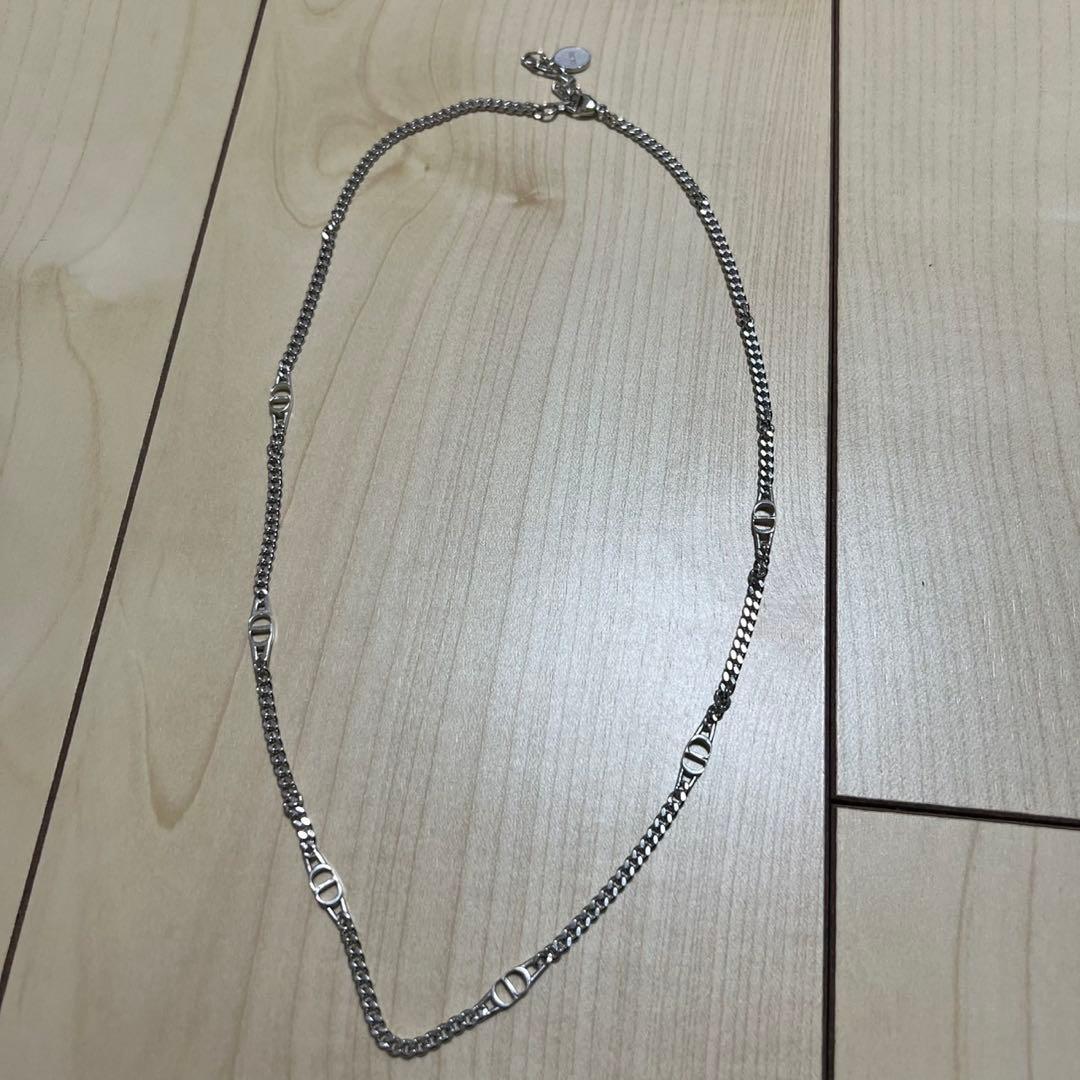 【値下げ可】DIOR CDiconチェーンネックレス