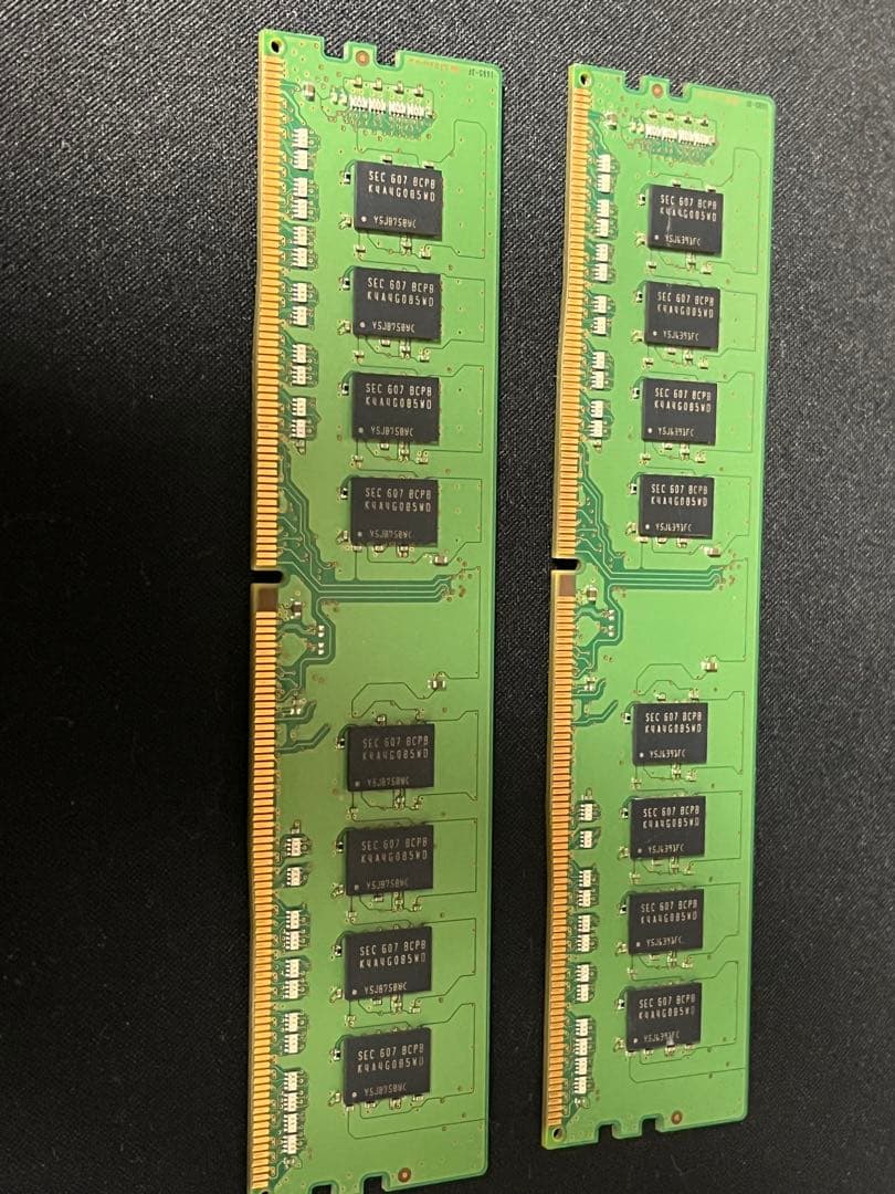 Samsung DDR4 16GB(8GB×2)メモリ 2枚組