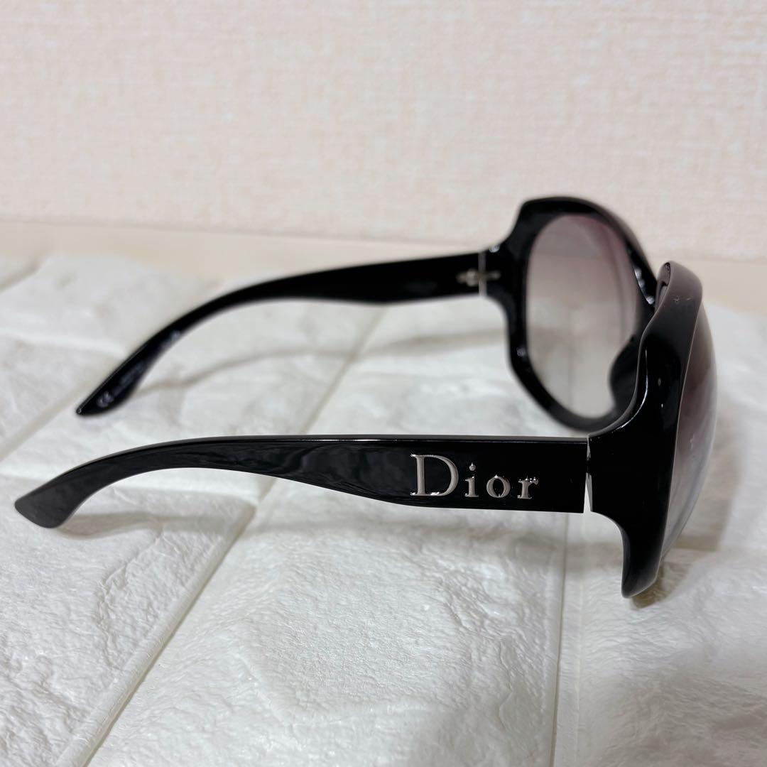 Dior GLOSSY1 サングラス ブラック ロゴ 人気モデル 黒 ブラック