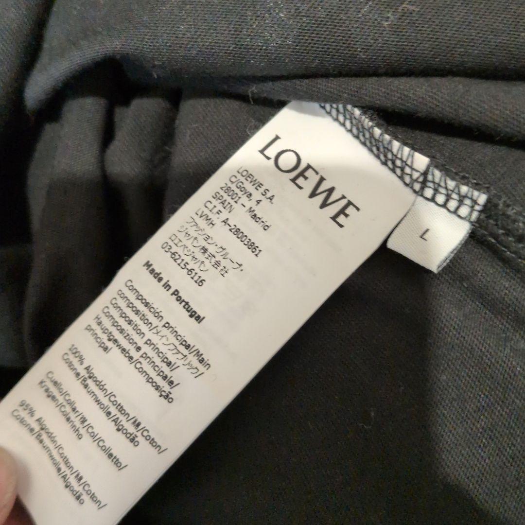 LOEWE ジブリ コラボ トトロ グラフィック Tシャツ 黒