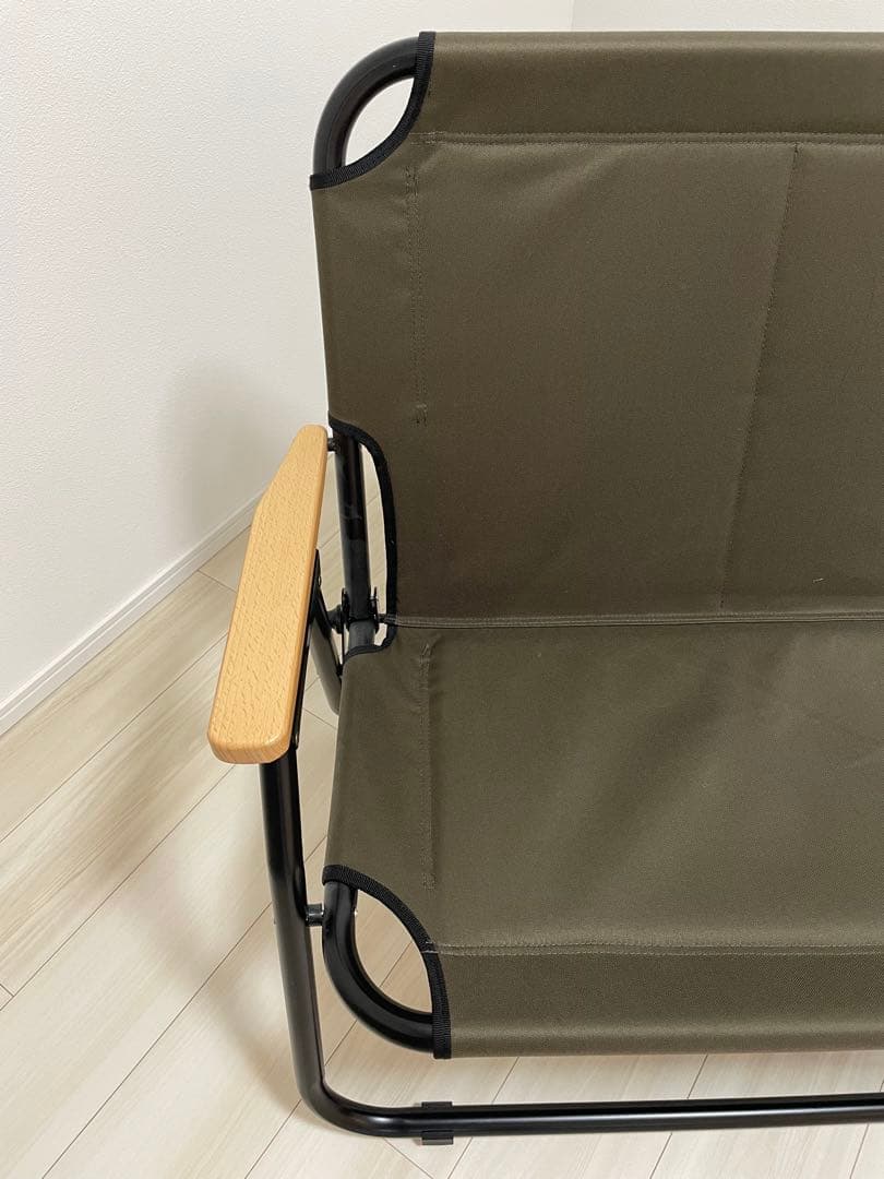 LOGOS GLAMBASIC CHAIR FOR 2 ブラウン