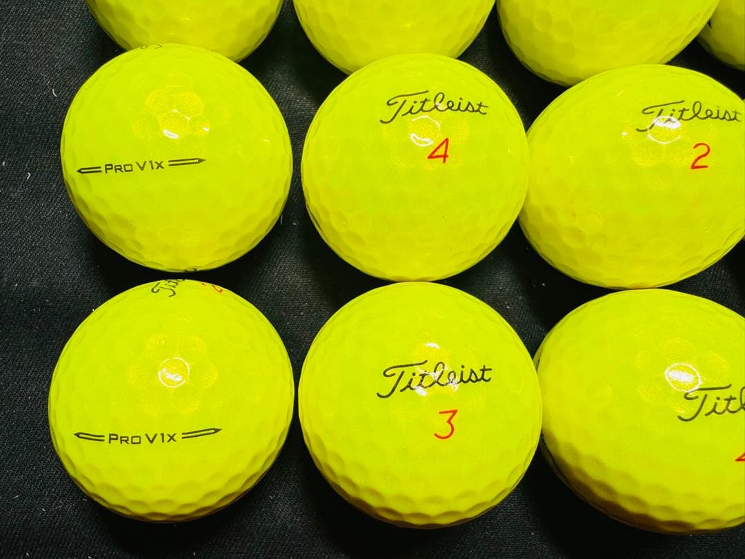 タイトリスト PRO V1X 2023年モデル 20個　　イエロー
