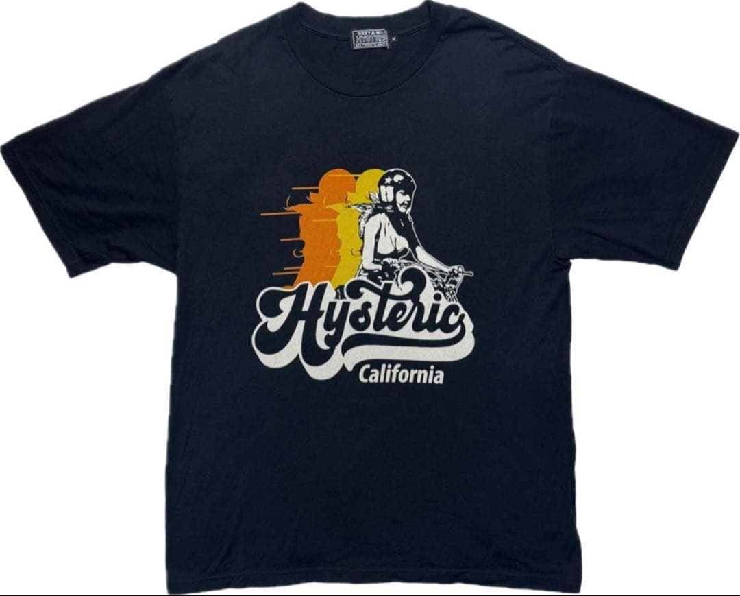 極美品ヒステリックグラマーHYSTERICGLAMOURバイクガールTシャツM