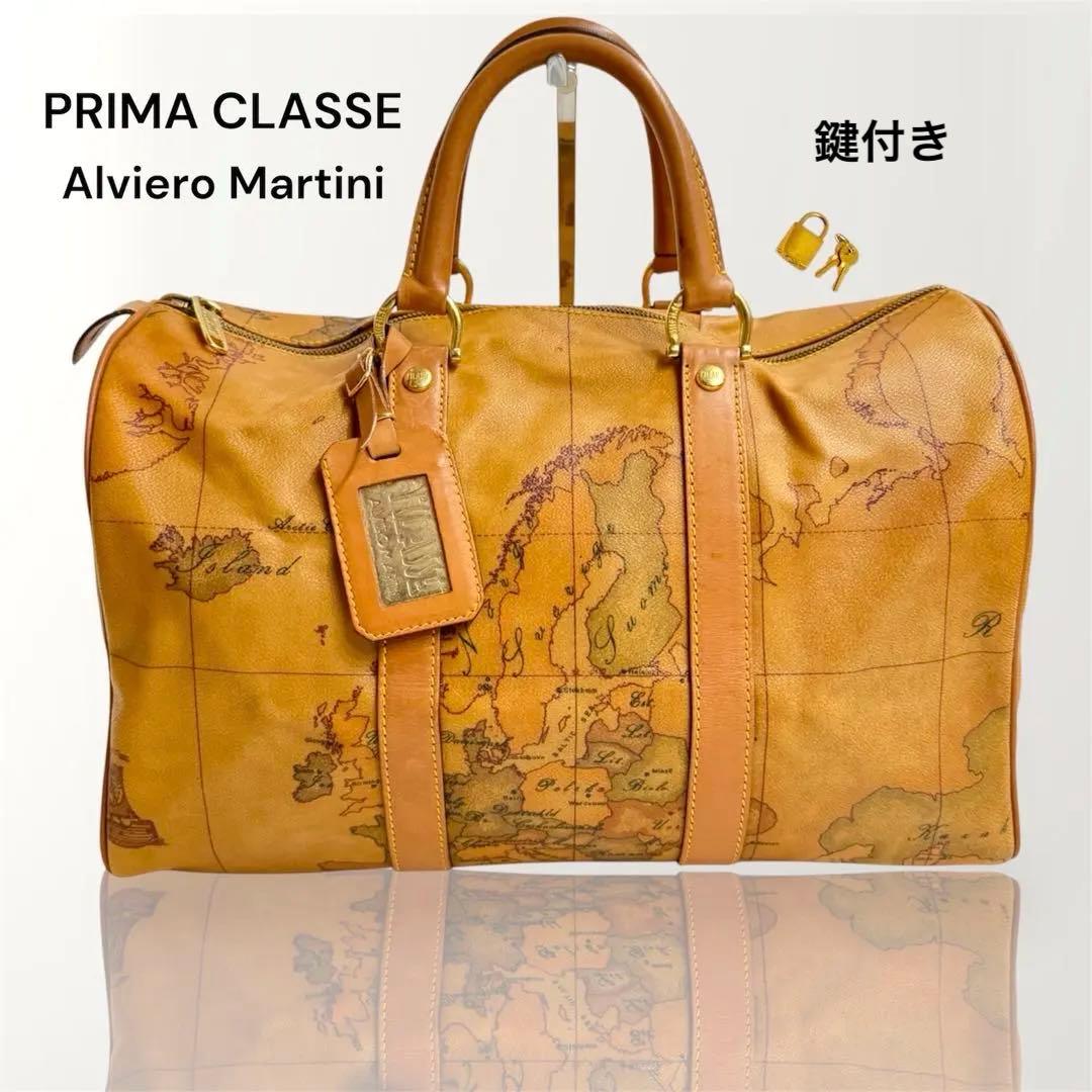 美品‼️AlvieroMartini PRIMA CLASSEレザーボストンバッグ