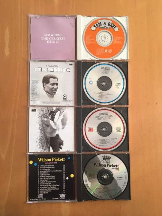 R&B CD 8枚セット　アレサフランクリン、SAM&DAVE 他