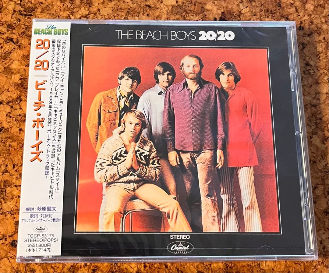 未開封CDビーチ・ボーイズ20/20 THE BEACH BOYS sealed