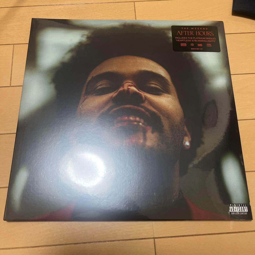 新品未開封 The Weeknd After Hours スプラッター レコード