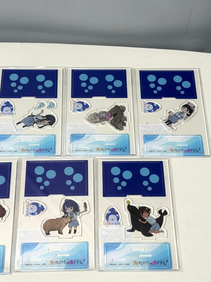 負けヒロインが多すぎる! × 竹島水族館 アクスタ アクリルスタンド 9種セット