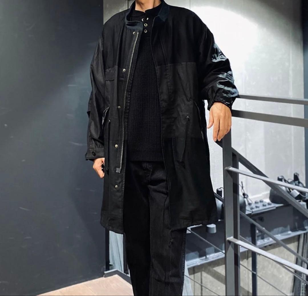 Nasngwam. | ナスングワム MODS COAT #BLACK