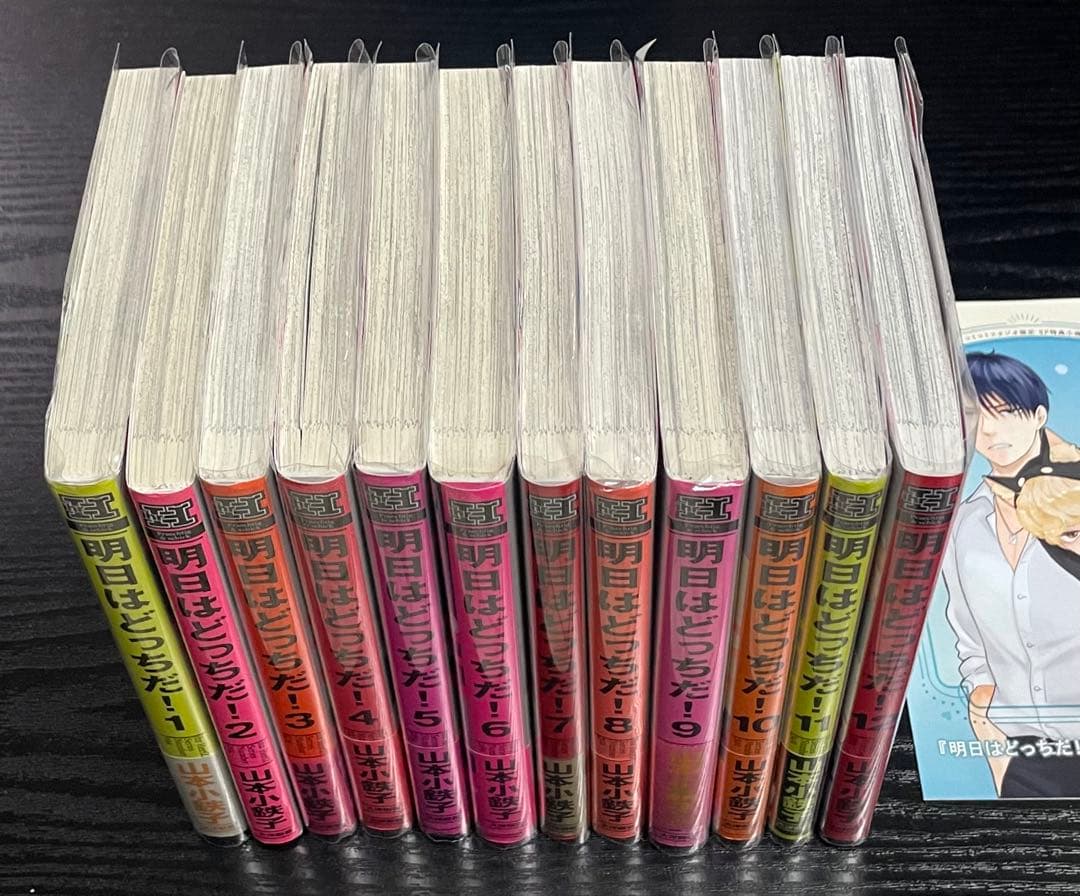 明日はどっちだ! 1～12巻 全巻セット 小冊子 ペーパー