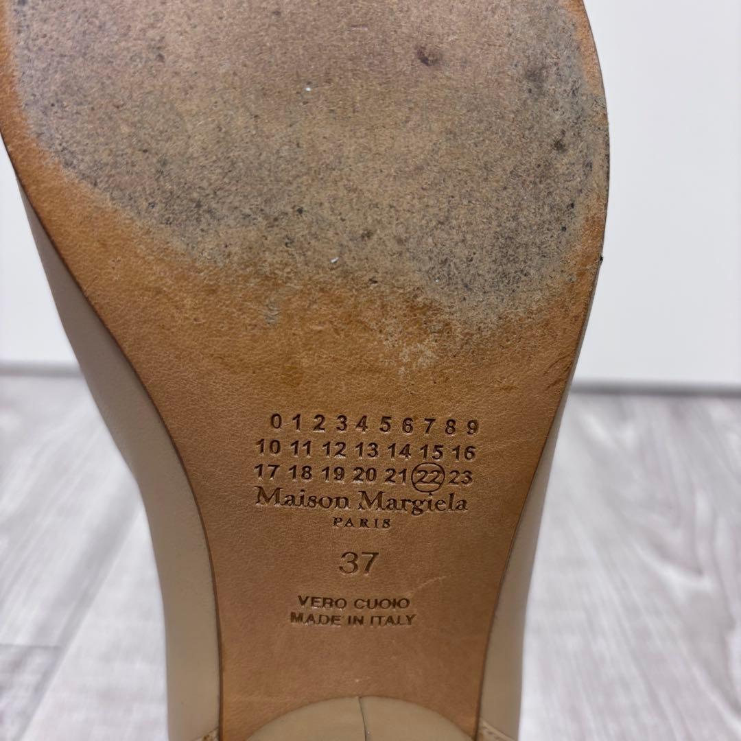Maison Margiela Tabi ブーツ 37 ベージュ 箱有 ジャンク