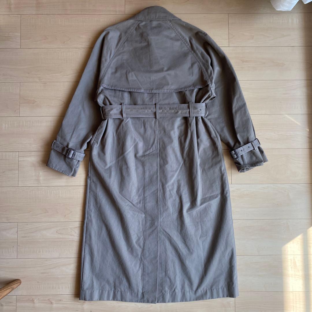 Acne Studios ダブルブレスト オーバーサイズ トレンチコート