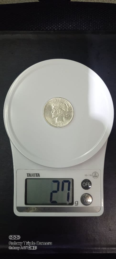 1922年 ピース1ドル 銀貨