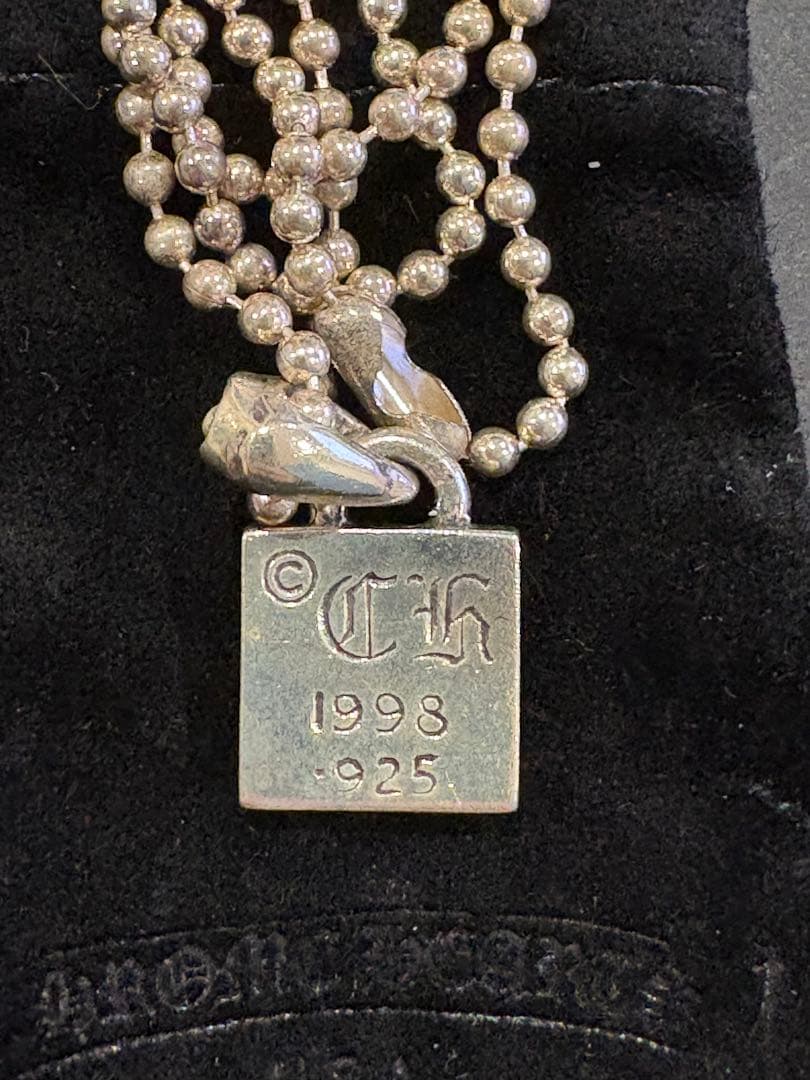 Chrome Hearts CHプラス チャーム ネックレス