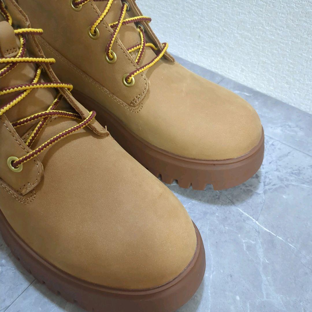 極美品☆22.5㎝ Timberland コーラ バレー 6インチ ブーツ