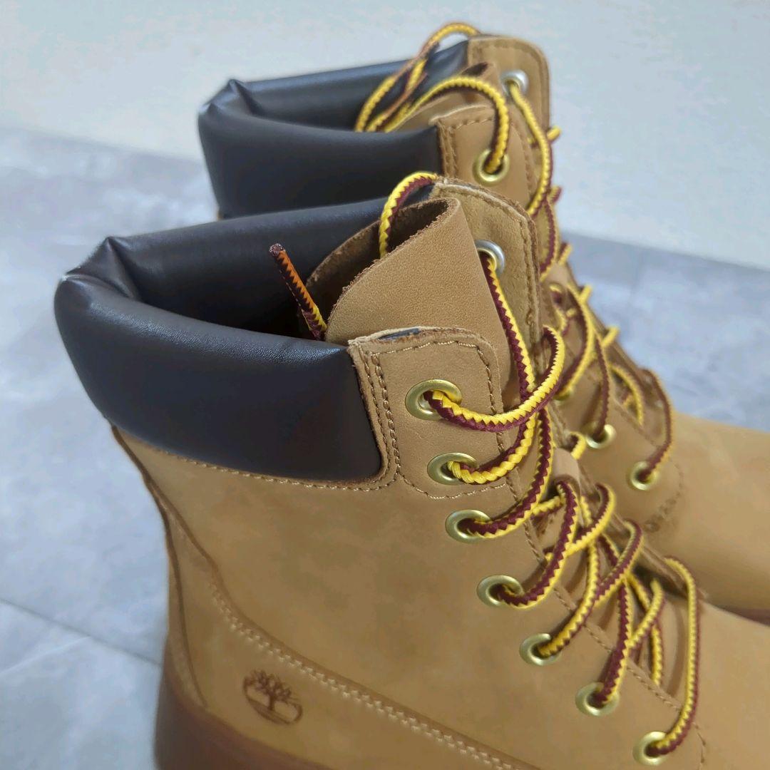 極美品☆22.5㎝ Timberland コーラ バレー 6インチ ブーツ
