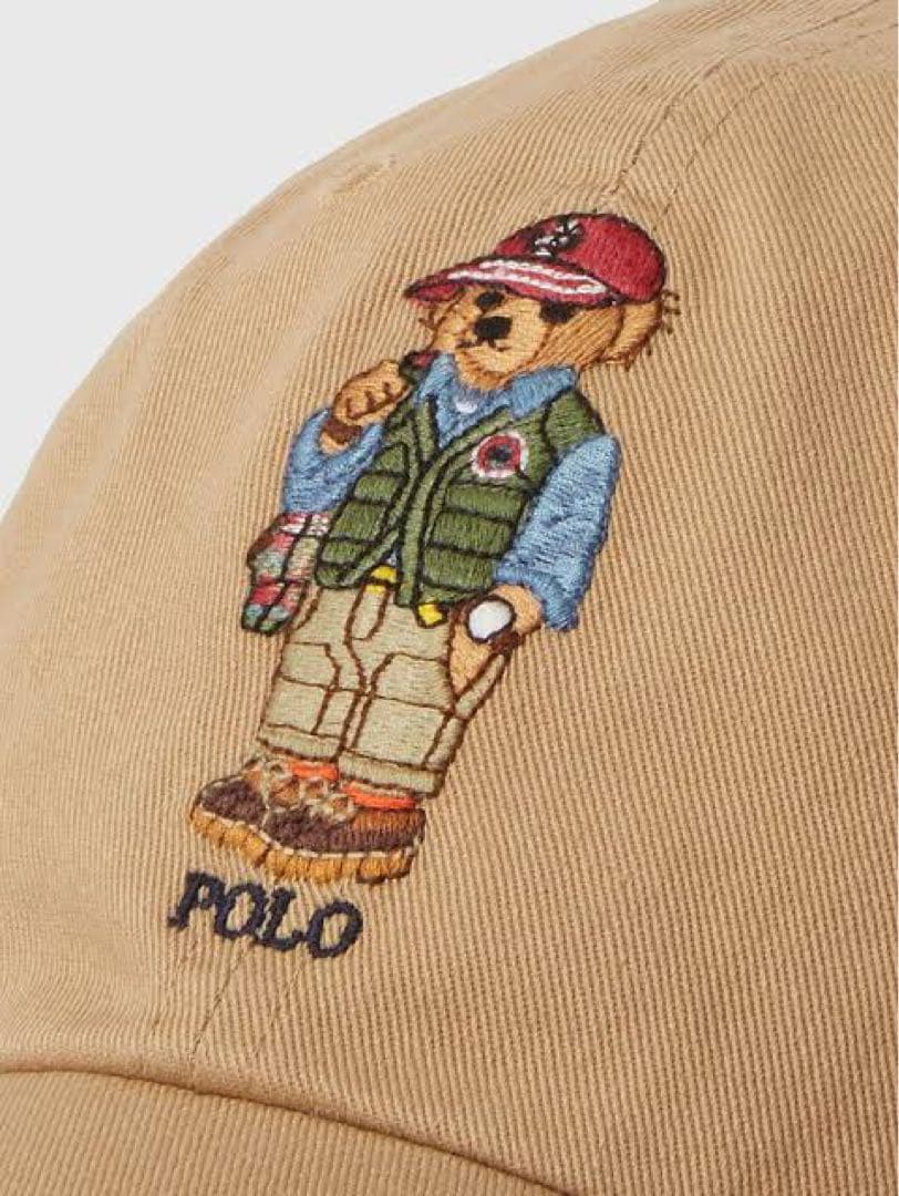Polo Ralph Lauren 刺繍キャラクターキャップ　ポロベア