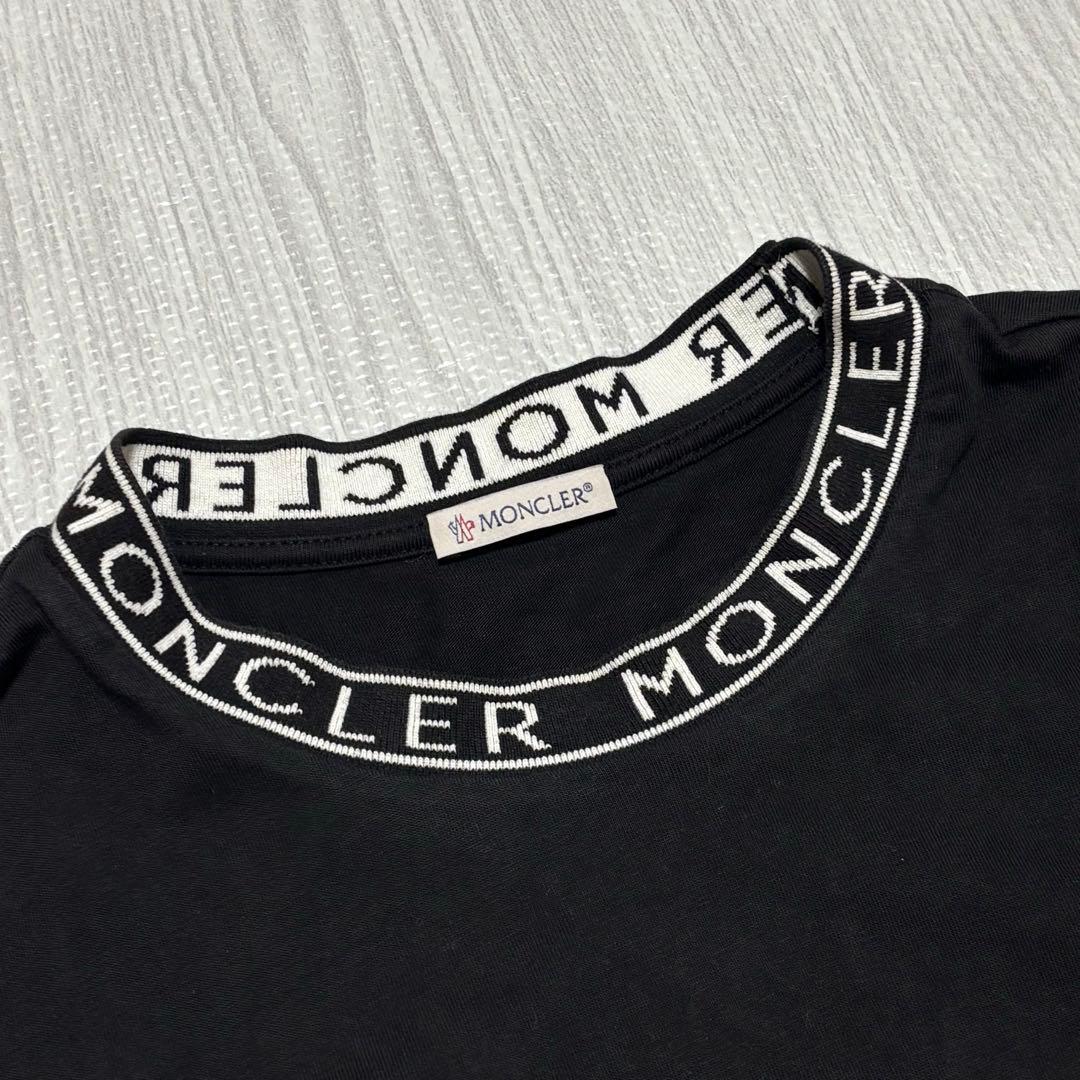 【完売品】モンクレール　Tシャツ　ブラック　Mサイズ