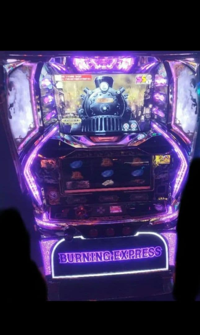 パチスロ実機 バーニングエクスプレス スマスロユニット