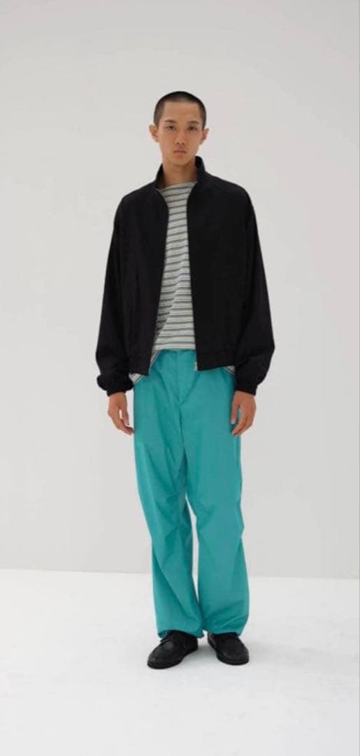 AURALEE WASHED FINX SILK CHAMBRAY ブルゾン３