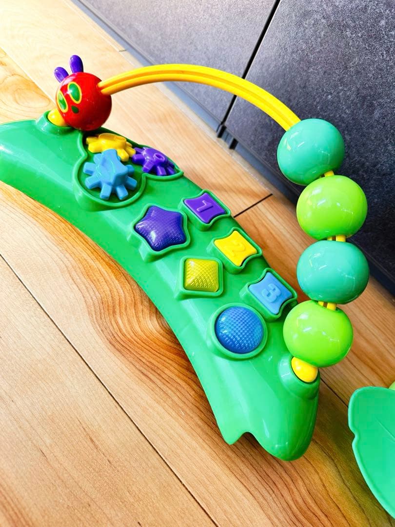 【美品】日本育児 はらぺこあおむし アクティビティジャンパー ジャンパルー