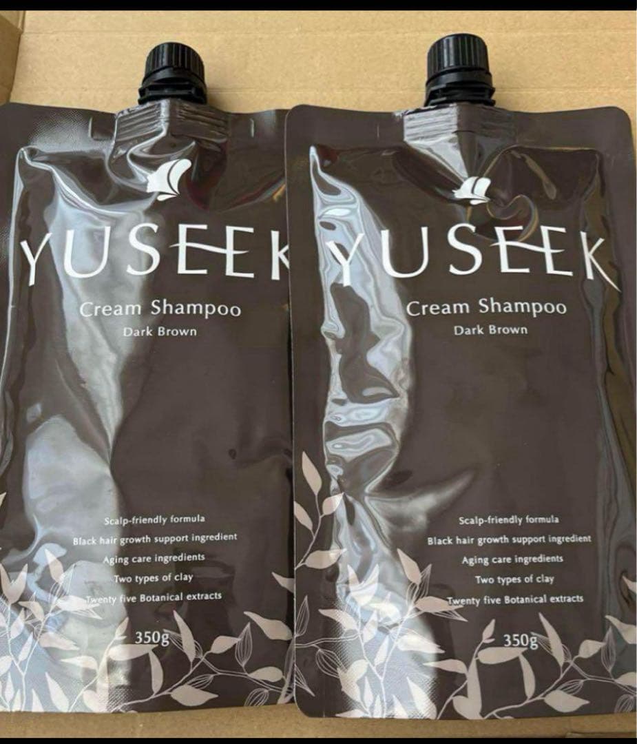 【新品未開封】YUSEEK ユーシーク カラークリームシャンプー 350g2個