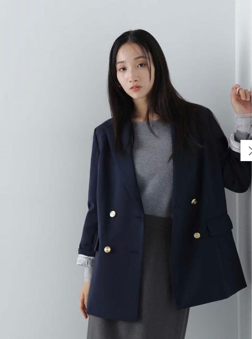 NATURAL BEAUTY BASIC テーラードジャケットM