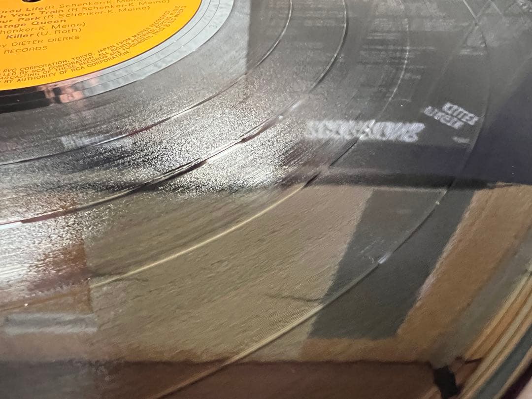 洋楽 Scorpions Virgin Killer RVP-6155 Orig LP