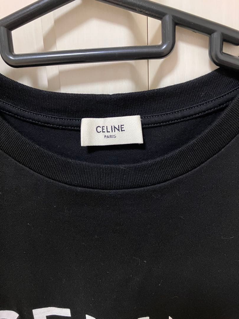 CELINE 黒Tシャツ　希少XXSサイズ