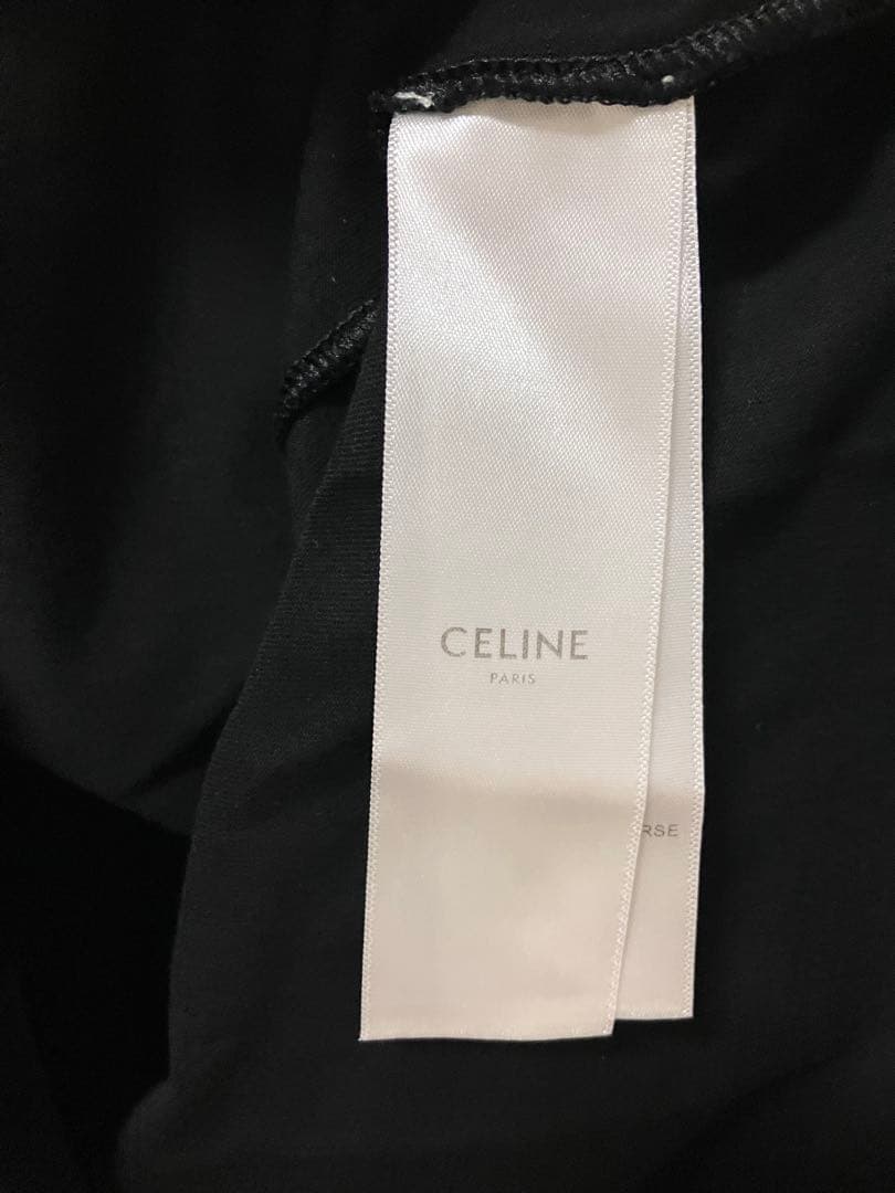 CELINE 黒Tシャツ　希少XXSサイズ
