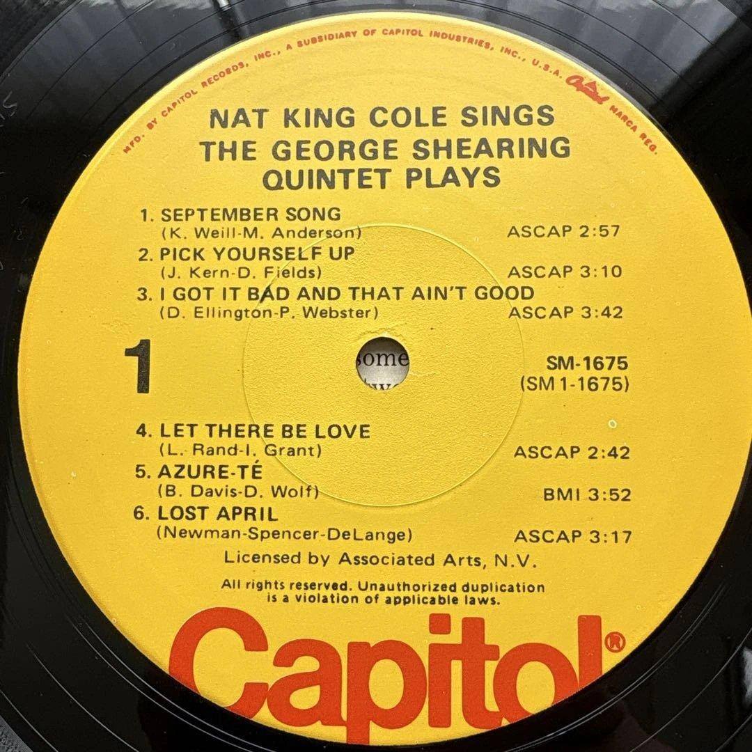 洋楽 Nat King Cole Sings