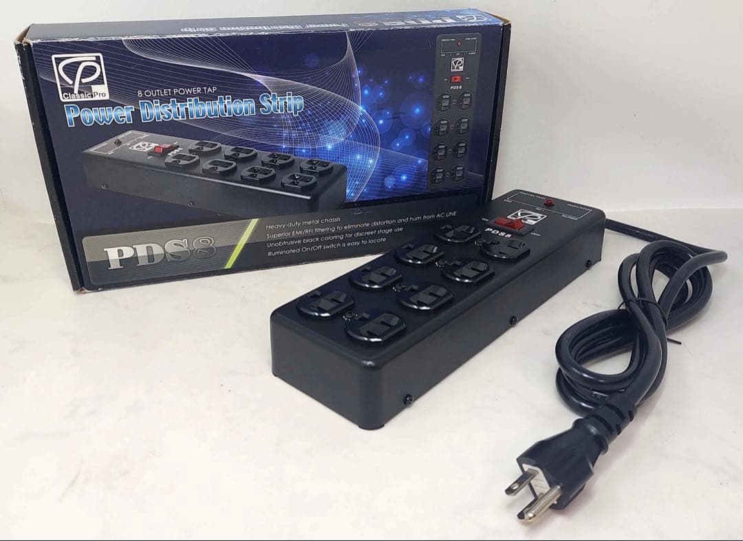 classic pro 電源タップ PDS8 1.6m