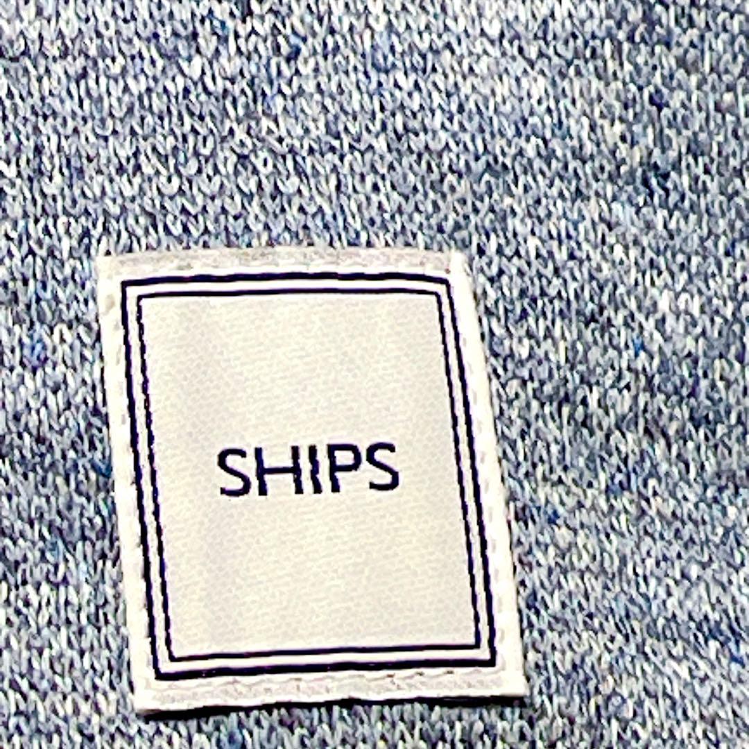 美品★シップス　テーラードジャケット　シャンブレー　サマー　アンコン M(717